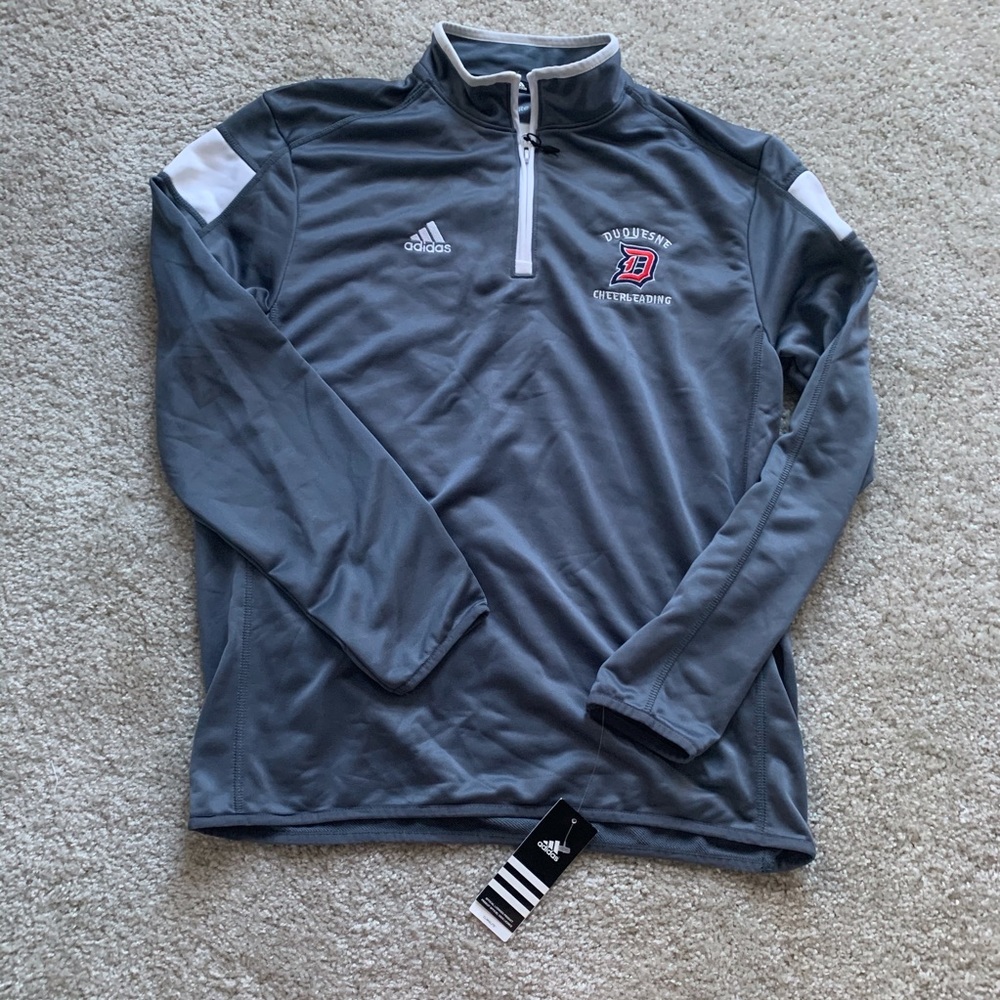 🆕NWT! Adidas Duquesne Cheer Quarter Zip